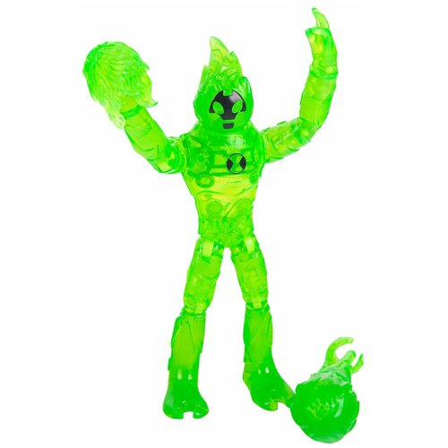 Фигурка Playmates TOYS Ben 10 - Человек-огонь из Омнитрикс 76155, 12.5 см электронные игрушки ben 10 часы омнитрикс сезон 3