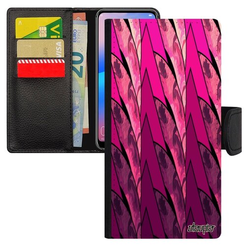 фото Чехол-книжка для мобильного huawei p20 lite, "восход" солнце рельеф utaupia