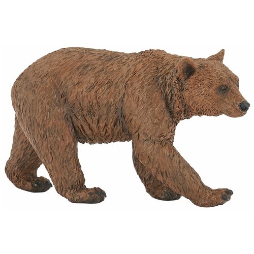 Купить Бурый медведь 10 х 8, 5 х 3, 5 см - фигурка игрушка из серии Дикие животные, Papo