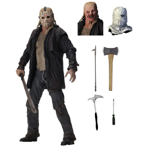 Фигурка NECA Friday the 13th 2009 Jason 39720, 18 см рюкзак пятница 13 friday the 13th оранжевый 2