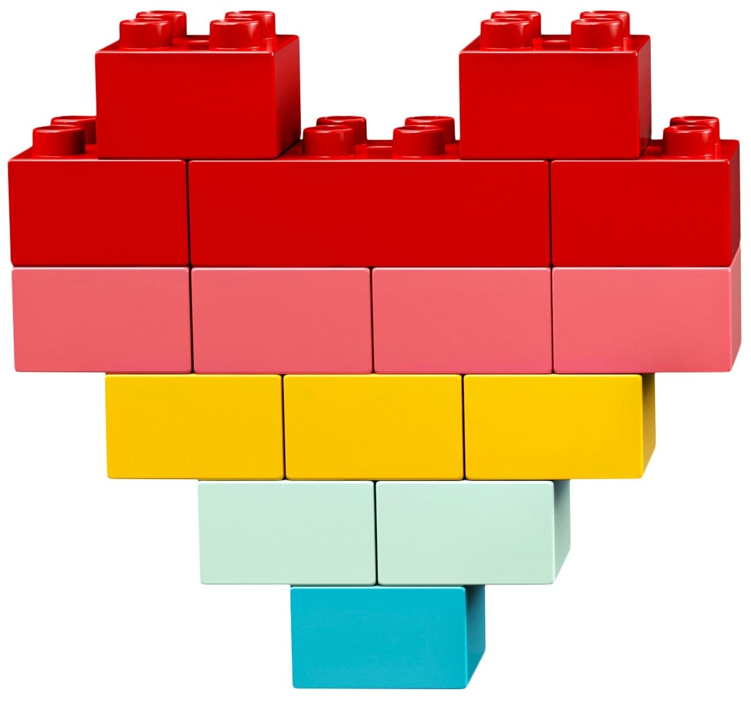 Конструктор LEGO DUPLO Коробка Сердце, 80 деталей (10909) - фото №15