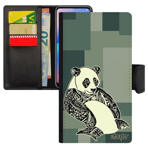 фото Чехол-книжка на мобильный apple iphone 8, "панда" большая азия utaupia