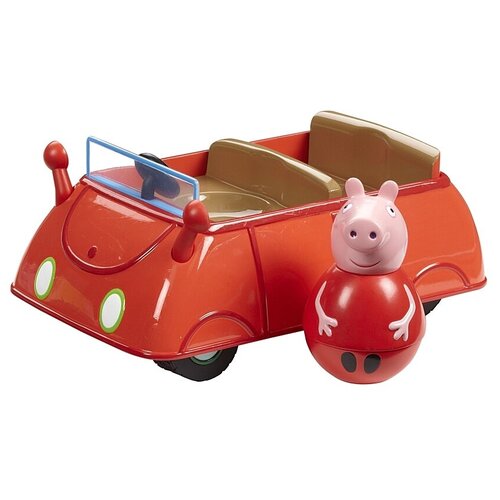 Игровой набор Intertoy Peppa Pig Машинка для неваляшек 28794 фигурка неваляшка бабушка пеппы