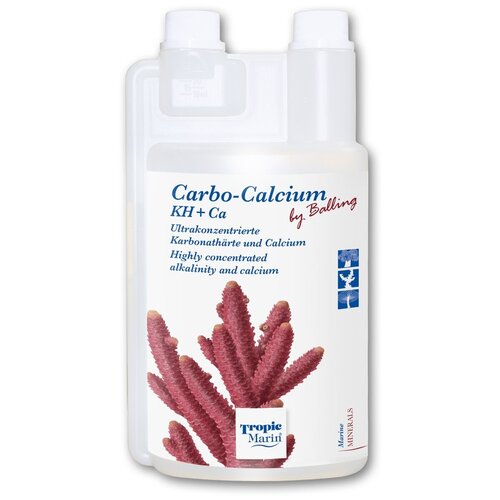 средство для увеличения уровня kh и ca tropic marin carbocalcium 1 л Tropic Marin Carbo-Calcium (KH + Ca) 1 л