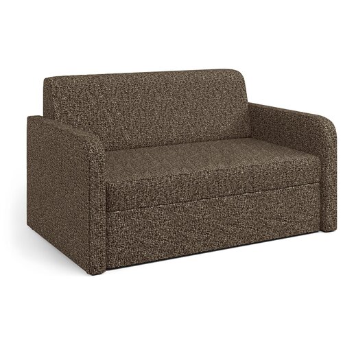 фото Диван-кровать куба велюр коричневый шарм-дизайн