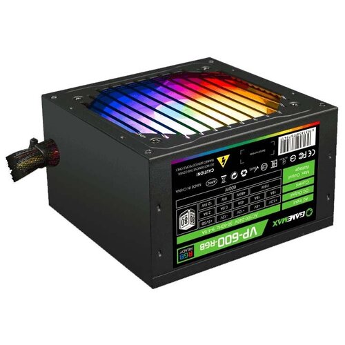 Блок питания GameMax VP-600-RGB MODULAR