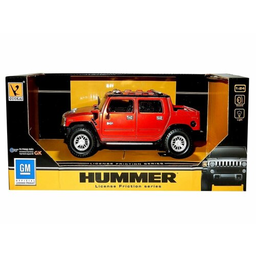 Машина 1:24 Hummer H2 радиоуправляемая машинка hummer h2 корпус металл 1 24 25020a green