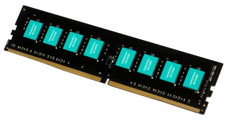 Модуль оперативной памяти 4GB Kingmax, DDR4, DIMM-288, 2400 MHz, 19200 MB/s, CL16, 1.2 В