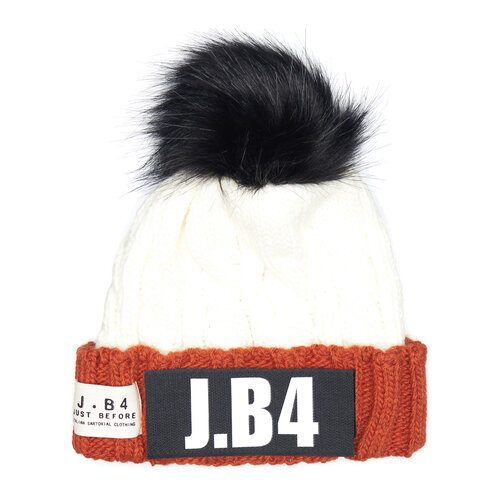 Шапка J.B4, размер one size, белый