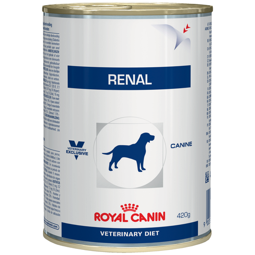 Влажный корм для собак Royal Canin Renal при заболеваниях почек 410 г