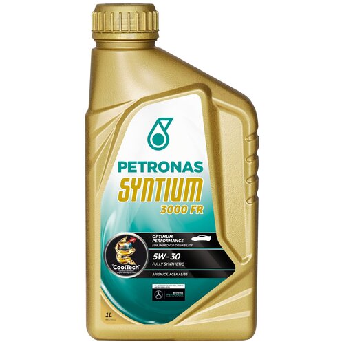 Синтетическое моторное масло Petronas Syntium 3000 FR 5W30, 1 л, 1 кг