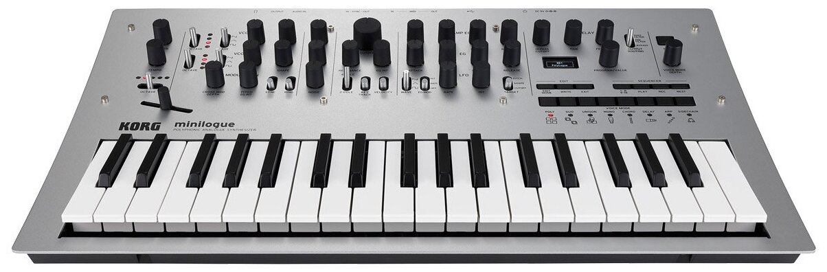 Korg Minilogue 37-клавишный программируемый полифонический синтезатор