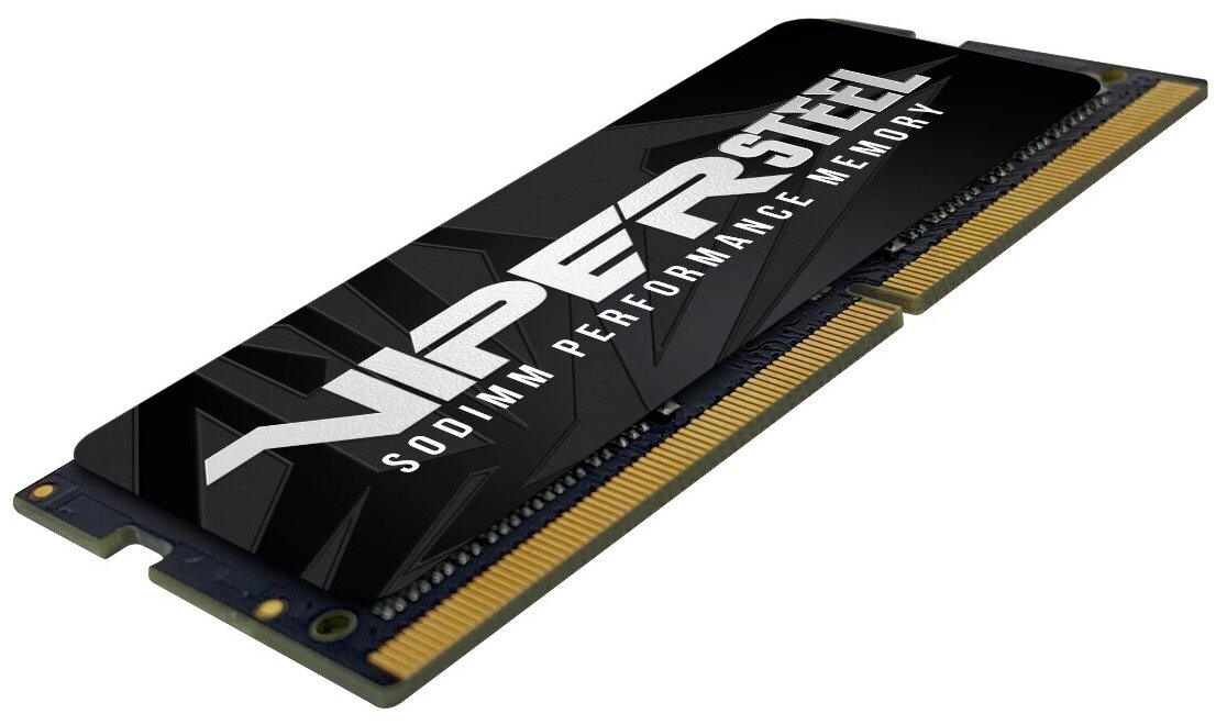 Оперативная память Patriot Memory SO-DIMM DDR4 8Gb 2400MHz pc-19200 Viper Steel (PVS48G240C5S)