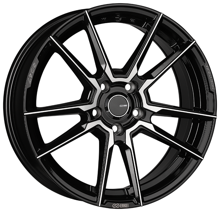 Диски Enkei SC47 7,5x17 5x108 D63.3 ET45 цвет BKF (черный)