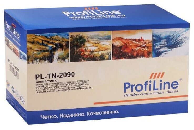 Картридж PL-TN-2090 для принтеров Brother HL-2132/HL-2132R/DCP-7057/DCP-7057R/DCP-7057WR/DCP-7057W 1000 копий ProfiLine