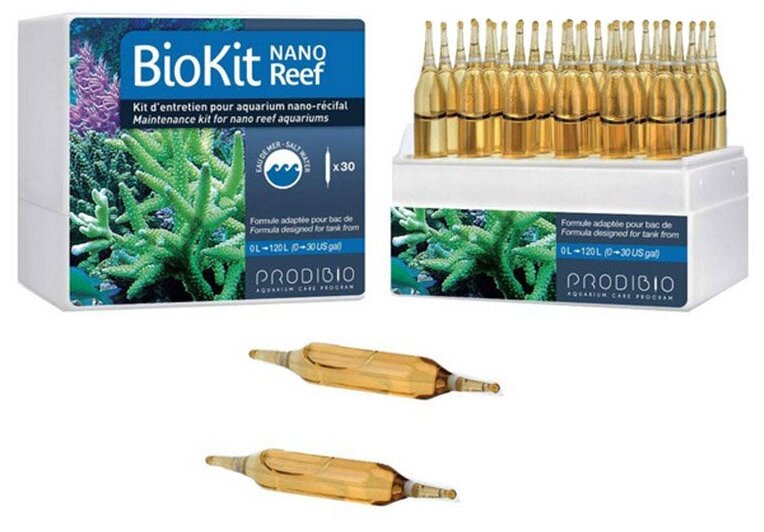 BIO KIT REEF NANO набор для рифового аквариума (BIODIGEST+ BIOPTIM + REEFBOOSTER + IODI + STRONTI)