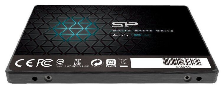 SSD накопитель SILICON POWER Ace A55 128Гб, 2.5", SATA III - фото №2