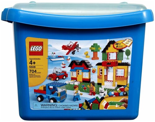 Конструктор LEGO Bricks and More 5508 Роскошная коробка с кубиками, 704 дет.