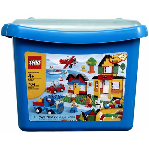 Конструктор LEGO Bricks and More 5508 Роскошная коробка с кубиками, 704 дет.