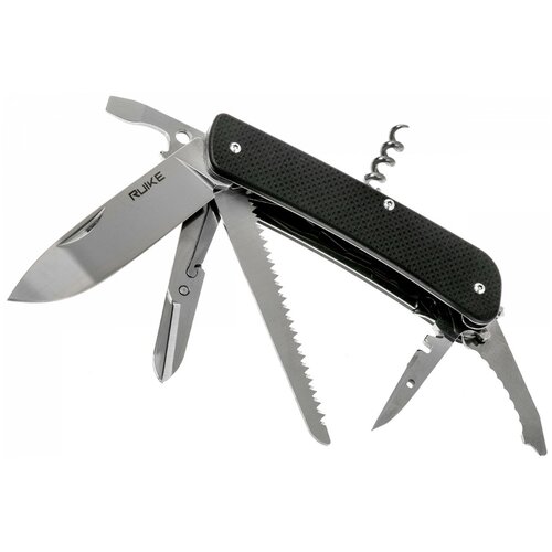 нож многофункциональный ruike нож многофункциональный ruike черный Нож многофункциональный RUIKE L42 черный