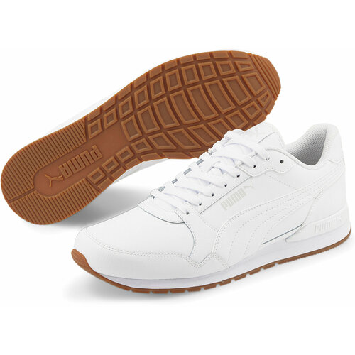 фото Кроссовки puma st runner v3, полнота f, размер 8 uk, белый