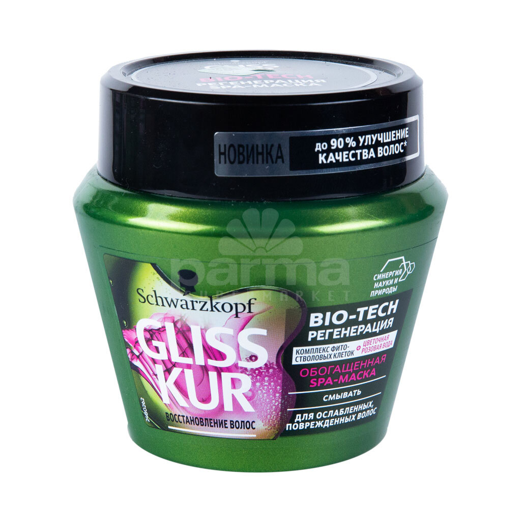 Маска Biotech Gliss Kur/Глисс Кур 300мл ХенкельSI - фото №9