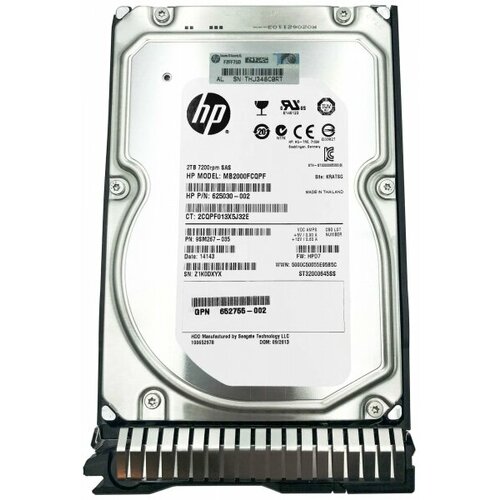 Жесткий диск HP 714353-S21 2Tb SAS 35 HDD 2097500₽