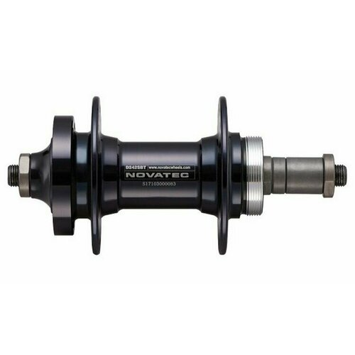 фото Втулка задняя novatec d242sbt-sc 32h под дисковый тормоз с эксц, под трещотку на промышленных подшипниках