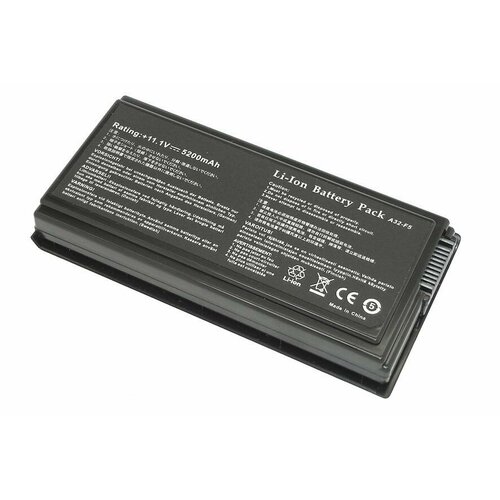 Аккумулятор для ноутбука Asus A32-F5, A32-X50, 90-NLF1B2000Y, 70-NLF1B2000Y, 11.1V, 5200mAh, код mb009182 аккумуляторная батарея для ноутбука asus f5 x50 x59 5200mah oem черная