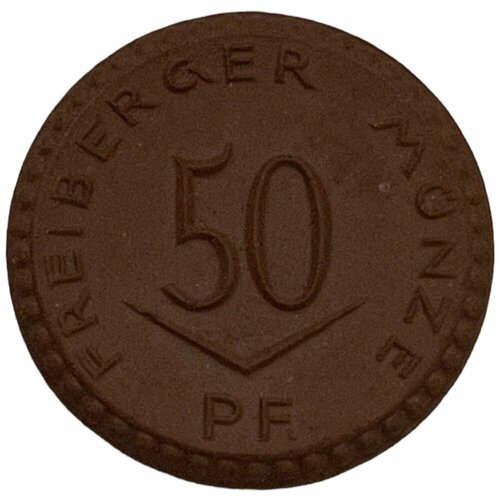 Германия (Веймарская Республика) Фрайберг 50 пфеннигов 1921 г. (2)