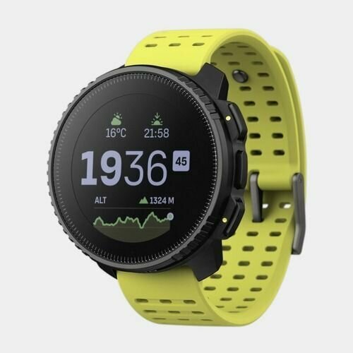 Умные часы SUUNTO VERTICAL Black Lime арт. SS050864000 черный, жёлтый, желтый, зелёный
