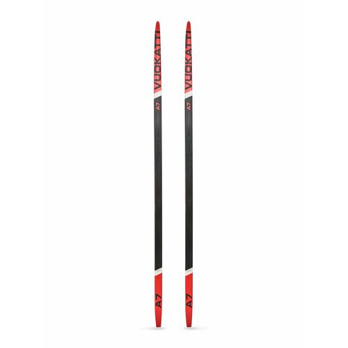 фото Лыжи беговые 185 см vuokatti step black red