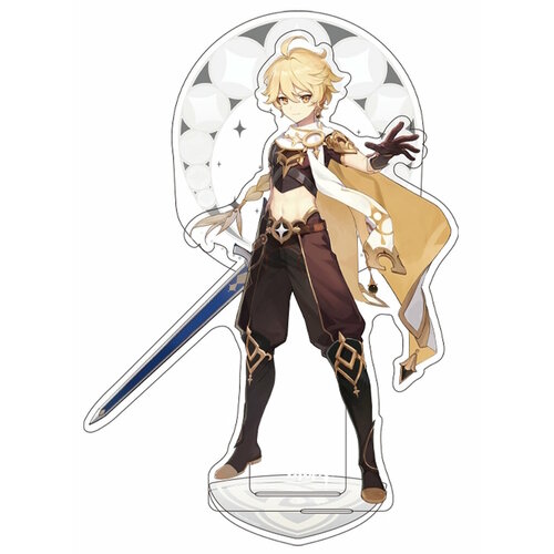 Акриловая фигурка Genshin Impact Character Standee: Путешественник Итэр (Traveler Aether) Геншин Импакт (Genshin Impact) (6972957482861) 15 см game genshin impact kong cosplay traveler aether costume sora cosplay genshin impact aether kong cosplay