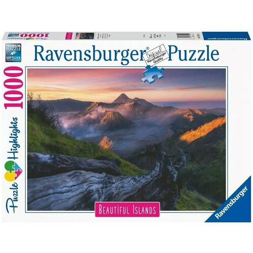 Пазл Ravensburger 1000 деталей: Гора Бромо Исландия