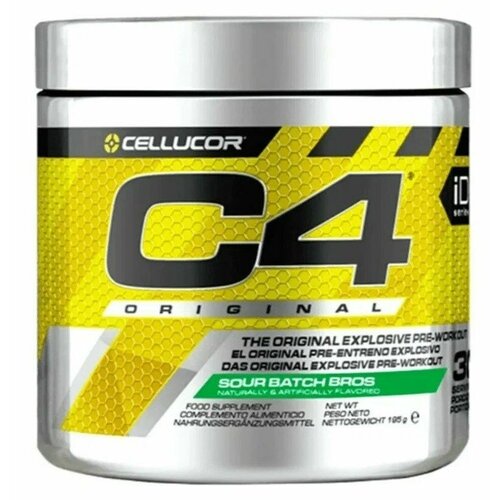 Предтренировочный комплекс Cellucor Sour Batch Bros 195 грамм