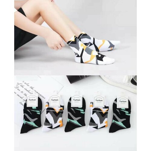 фото Носки turkan, 5 пар, размер 36-41, мультиколор