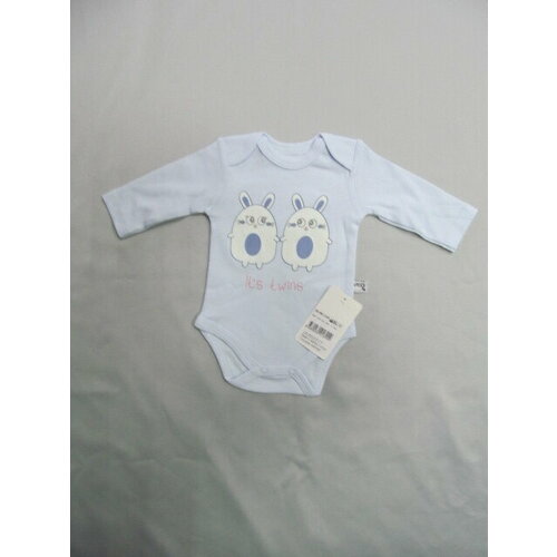 Боди, размер 50, голубой