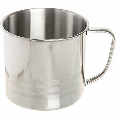 Кружка походная металлическая диаметр 9см 450мл 2109₽