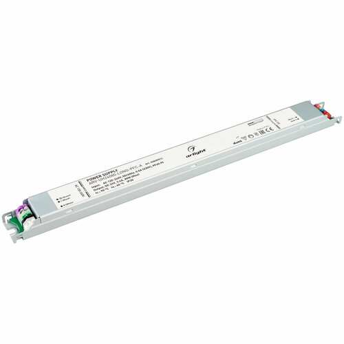 Блок питания ARV-UH24080-LONG-PFC-A (24V, 3.4A, 80W) (Arlight, IP20 Металл, 7 лет) Артикул 028359(1)