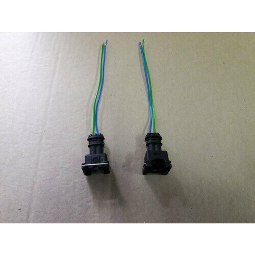 АЭК Разъём форсунки, бок. фонаря квадр фишка (282198-1) с проводом