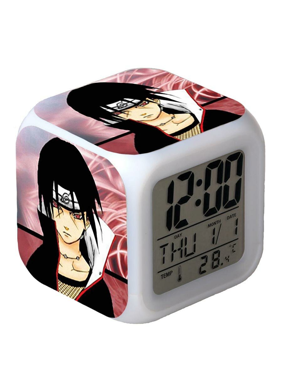Часы-будильник аниме Naruto с подсветкой №2