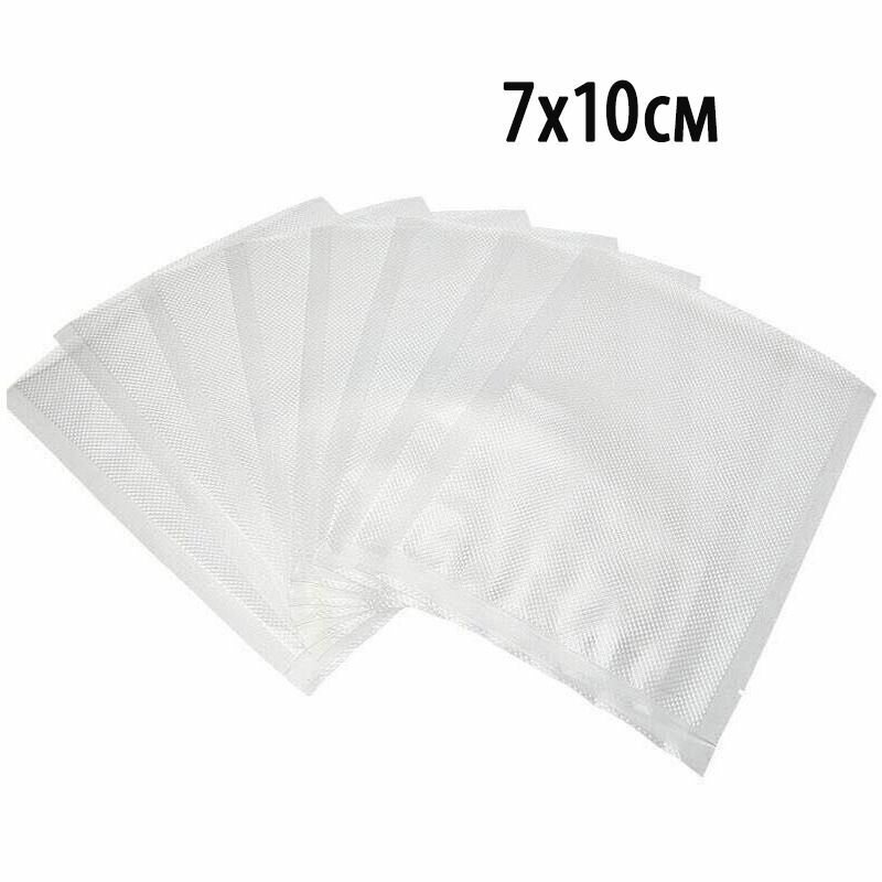 фото Пакет для вакууматора 7х10см. Комплект 100 штук.