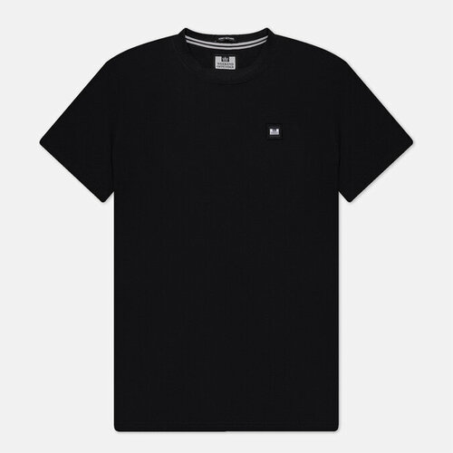 Футболка WEEKEND OFFENDER cannon beach aw23, хлопок, размер xl, черный