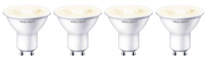 Умная лампочка Yeelight Yeelight GU10 Smart bulb W1(Dimmable) - упаковка 4 шт.