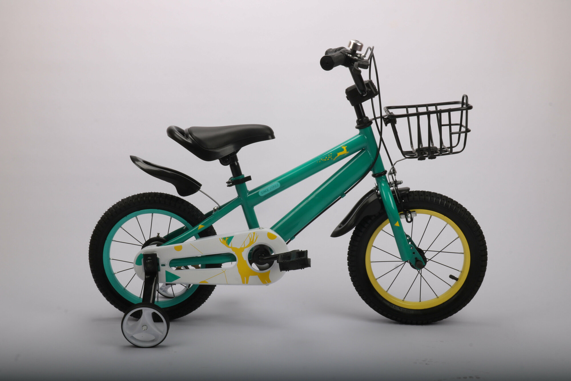 фото Велосипед Comiron Rocket 14", цвет зеленый лес