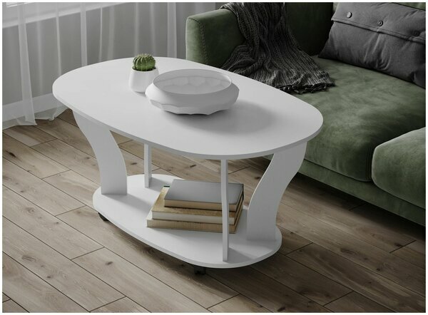 фото Журнальный стол Консул-3 900х600х560 белый