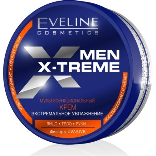 Крем Eveline "Men X-treme", мультифункциональный, экстремальное увлажнение, 200 мл