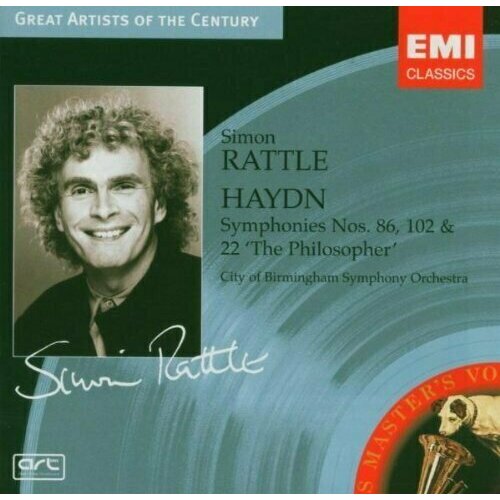 AUDIO CD Haydn: Symphonies No.22 Philosopher, No.102 and No.86. Rattle audio cd haydn symphonies no 22 philosopher no 102 and no 86 rattle