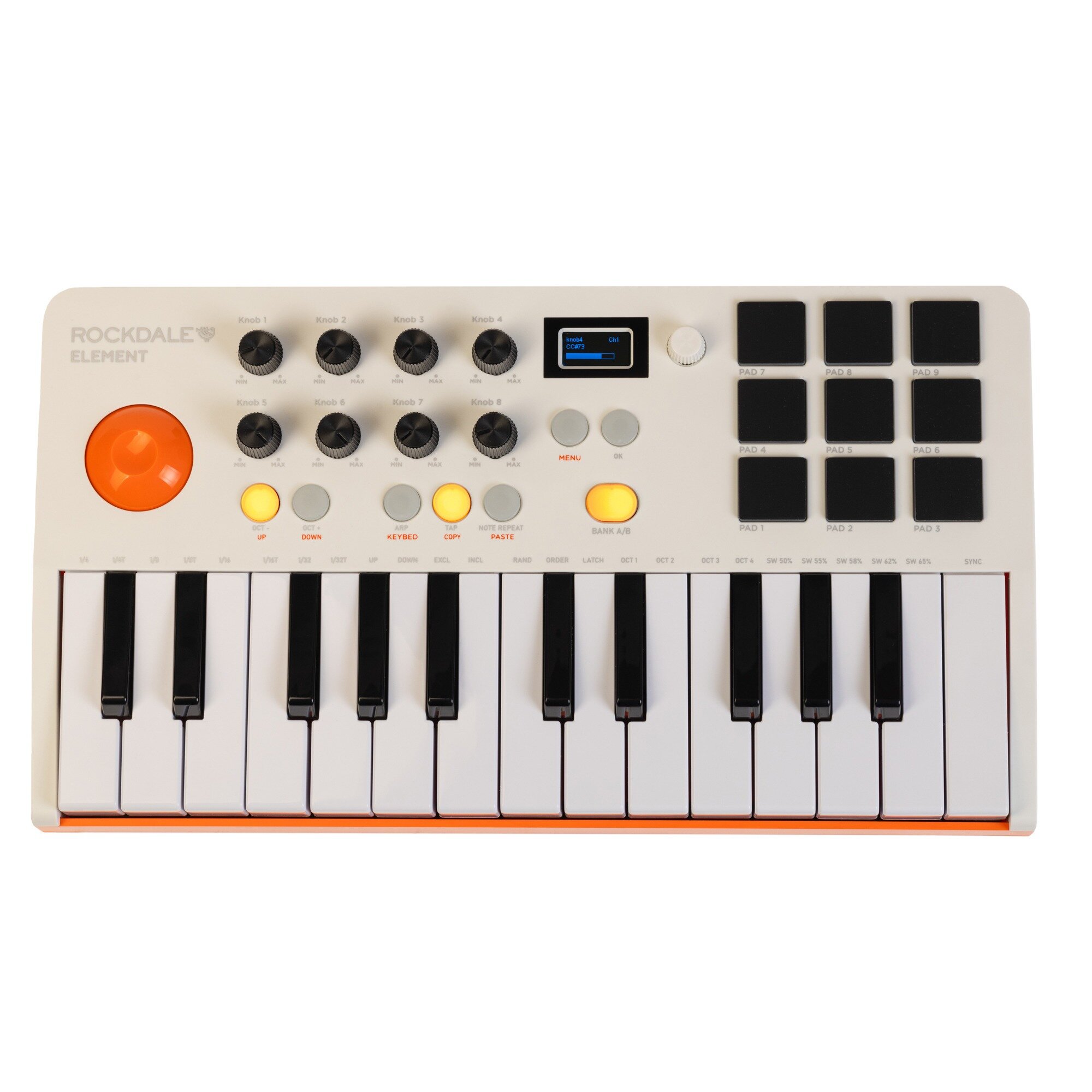 MIDI-клавиатура ROCKDALE Element White