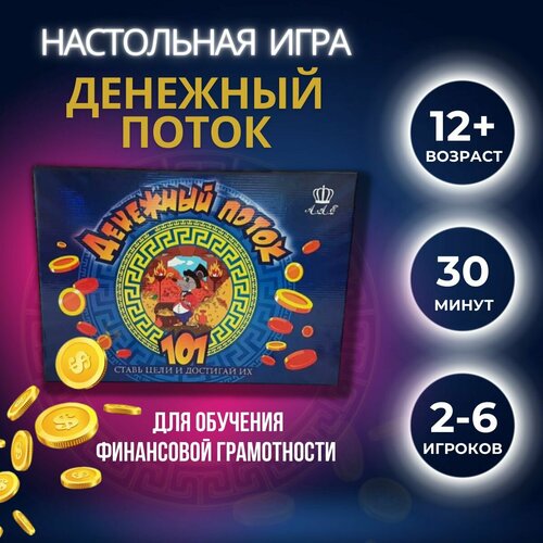 Денежный поток настольная игра CASHFLOW 2408₽